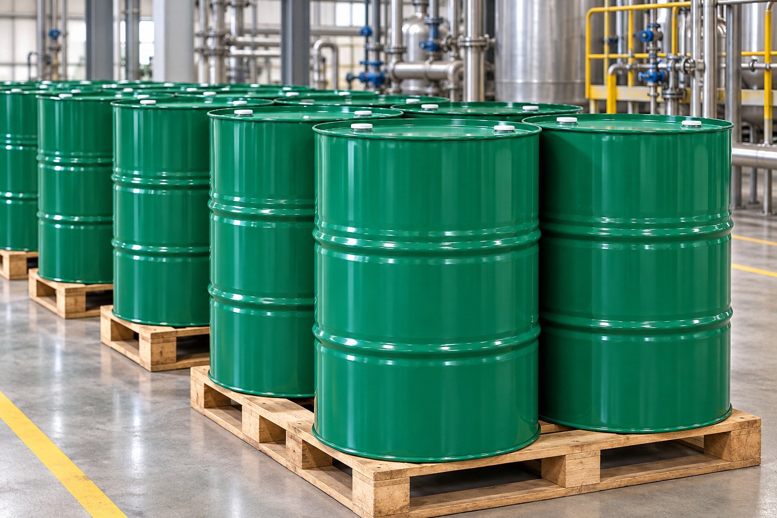 Corrosion inhibitor chemical drums